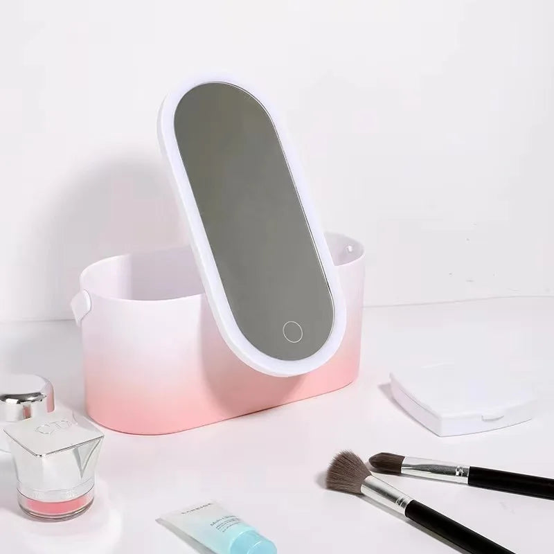 GlowBox – LED Makeup Organizer