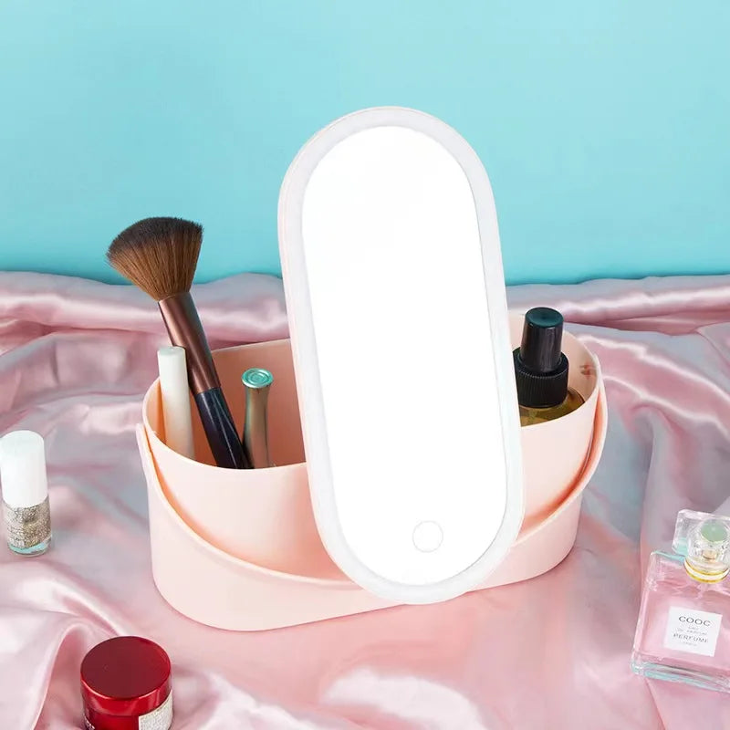 GlowBox – LED Makeup Organizer