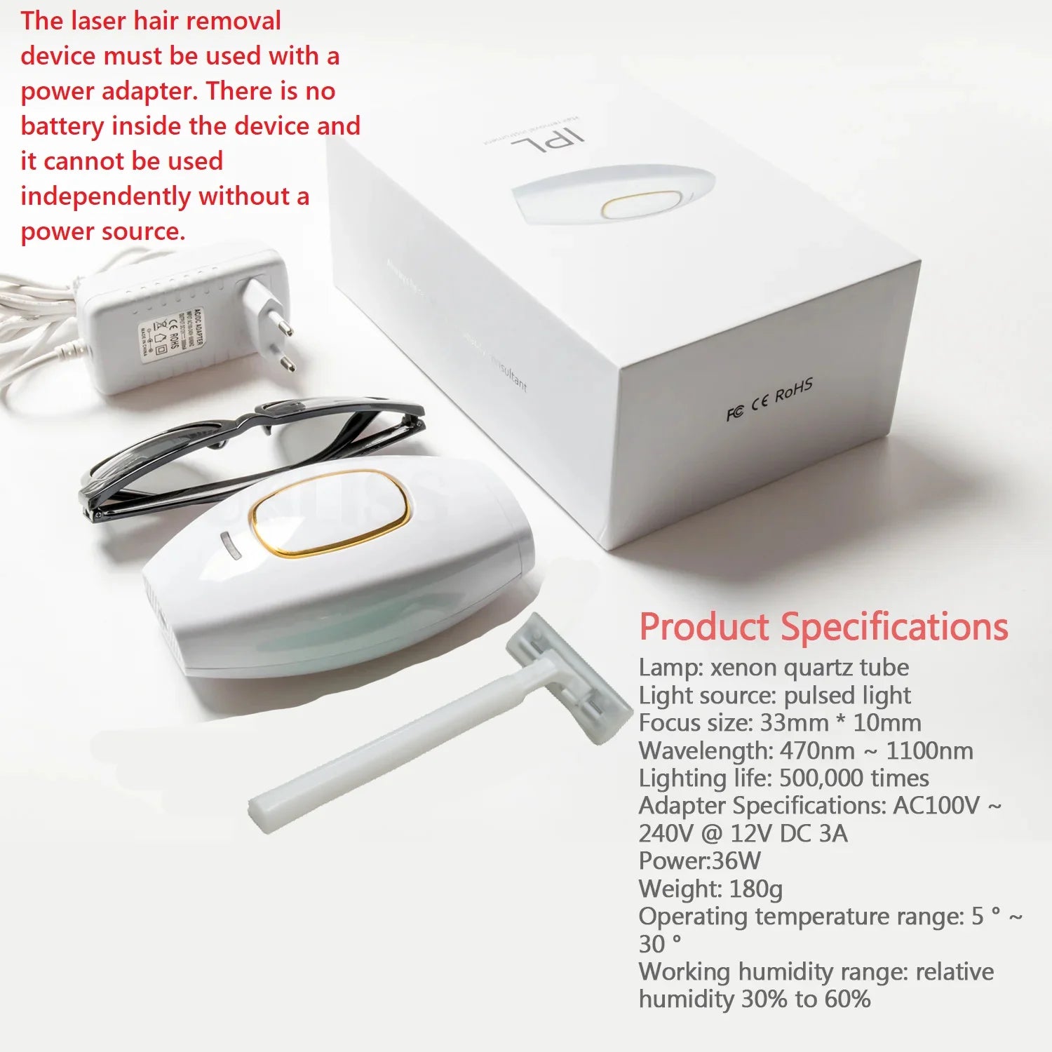 SilkPulse Pro – IPL Laser Hair Remover